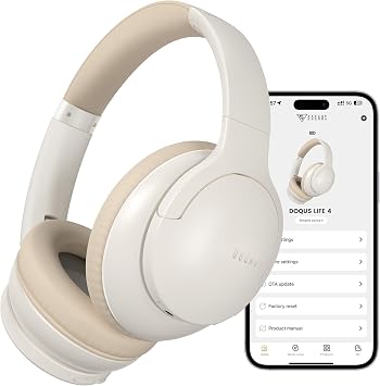 DOQAUS Bluetooth Headphones Over Ear, Headphones Wireless, APP Control