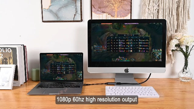 ELUTENG 4K HDMI Game Capture Card, USB 3.0/Type-C 1080P 60FPS Low Latency