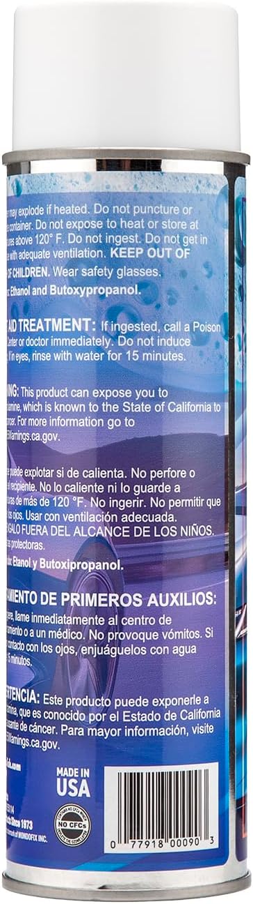 Novus 1802 | Glass Cleaner Spray | Powerful Foaming Glass Cleaner, Streak-Free Shine for Home and Auto | Safe for All Glass Surfaces | 19 Ounces (1 Pack)