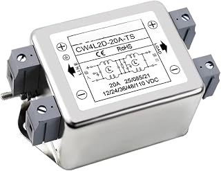 1pcs EMI Filter DC12V24V48100V10A20A30A Single and Double Power Supply Purification Terminal Type(10) - Image 1