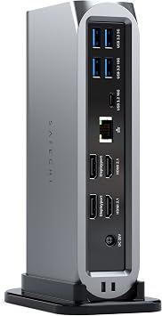 Satechi 16-in-1 Thunderbolt 4 Docking Station, 4K/60Hz Quad Display