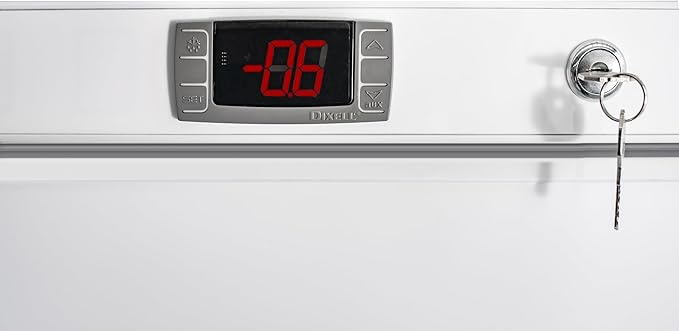 KoolMore KM-RIF-1D12C-WH 23 in. Commercial Auto-Defrost Reach-in Freezer, 12 Cu. ft. and ETL Listed in White