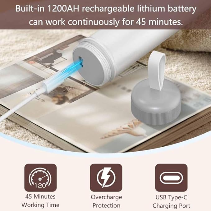 Electric Spin Scrubber Electric Cleaning Brush Cordless Power Scrubber with 3 Replaceable Brush Heads Handheld Power Shower Scrubber for Bathtub, Floor, Wall, Tile, Toilet, Window, Sink - Black