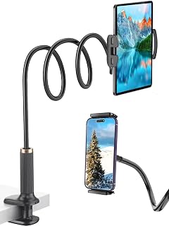 Niumowa Gooseneck Tablet Holder, 98cm Adjustable Arm for Bed - Image 1
