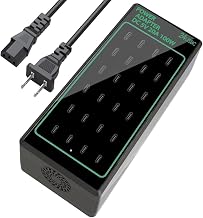 24-Port 100W (20A) USB C Charging Station, Multiple Fast Charger Hub, Home Desktop Power Adapter, Travel Convenient, Compatible With iPhone/Samsung/Google and More - Image 1