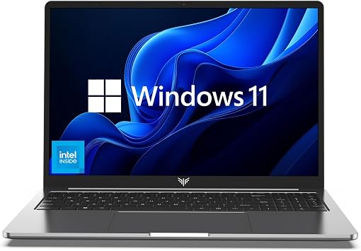 Laptop, 2026 New Laptop Computer with Intel Twin Lake N150 Processor(Up to 3.6GHz), 16GB RAM 512GB NVMe SSD, 15.6" FHD Display, Windοws 11/Student/Business Laptop, HDMI, USB3.2, Long Battery Life