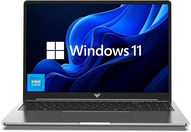 Laptop, 2026 New Laptop Computer with Intel Twin Lake N150 Processor(Up to 3.6GHz), 16GB RAM 512GB NVMe SSD, 15.6" FHD Display, Windοws 11/Student/Business Laptop, HDMI, USB3.2, Long Battery Life