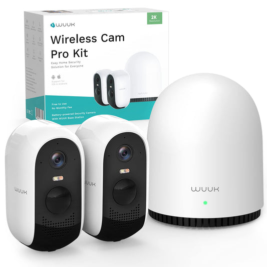 WUUK Security Cameras Wireless Outdoor 2K, Indoor Ho | Smart Home - Image 1