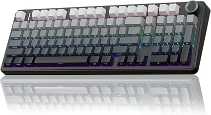 AULA F99 Pro Wireless Mechanical Keyboard with Number Pad, Knob, 99 Keys