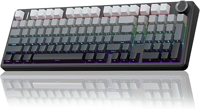 AULA F99 Pro Wireless Mechanical Keyboard with Number Pad, Knob, 99 Keys - Image 1