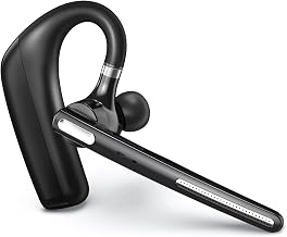 Bluetooth Headset - Wireless Headset with Microphone 90 Days Standby/110 Hours Talktime, Bluetooth Earpiece for Cell Phone/PC Tablet/Laptop Computer, Headphones for Trucker/Driver/Business - Image 1