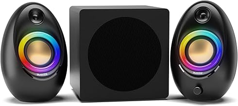 Bluedee Computer Speakers with Subwoofer, 2.1 PC Speakers, 80W Peak Power - Image 1