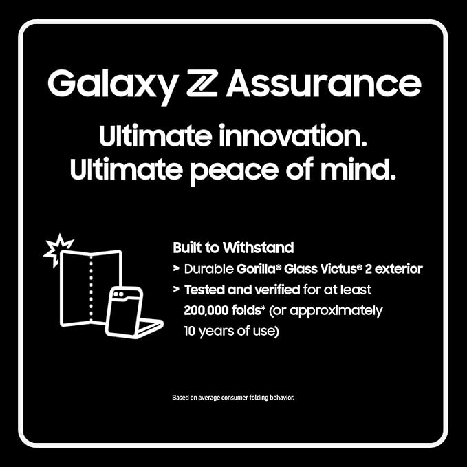 Samsung Galaxy Z Flip 6 5G, US Version, 512GB, Silver Shadow - Unlocked (Renewed)