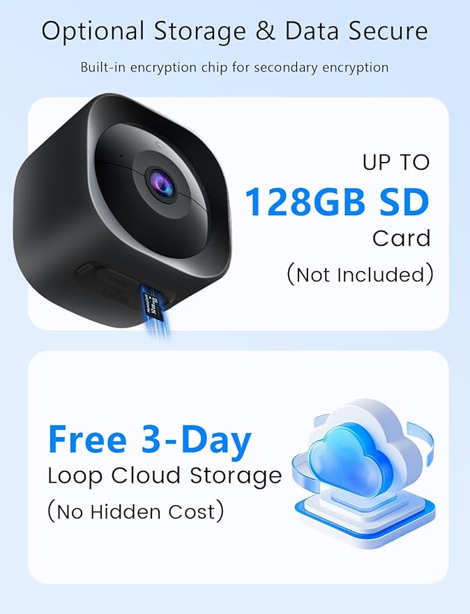 Security Cameras Wireless Outdoor Magnetic, 2.4G WiFi 2K Battery Powered, AI Motion Detection, Color Night Vision, 2-Way Talk, Waterproof, Cloud/SD Storage, Compatible with Alexa (Black)