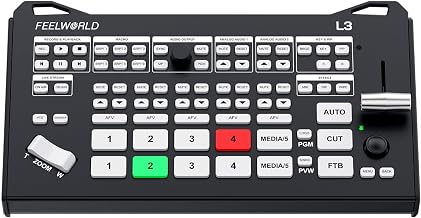 FEELWORLD L3 5-Channels HDMI Video Switcher Multi-Camera Live Streaming - Image 1
