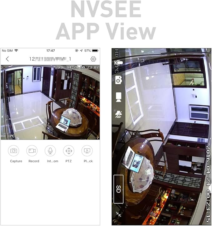 REVOTECH PIR POE IP Camera, HD 3MP Small Indoor Security Camera Covert 3.7mm Lens 940nm Invisible LEDs IR Night Vision P2P H.265(IPIR-M-P White)