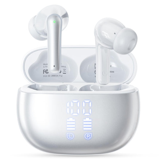 ZIUTY Ear Buds Wireless Earbuds, Bluetooth 5.4 Headphones, Deep Bass Stereo