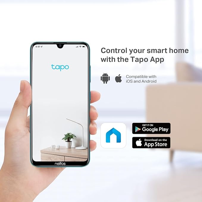 Tapo 2K Security Camera for Baby Monitor, Dog Camera w/Motion Detection, 2-Way Audio, Night Vision, Cloud & SD Card Storage (Up to 256 GB), Works w/Alexa & Google Assistant, 2-Pack C110P2