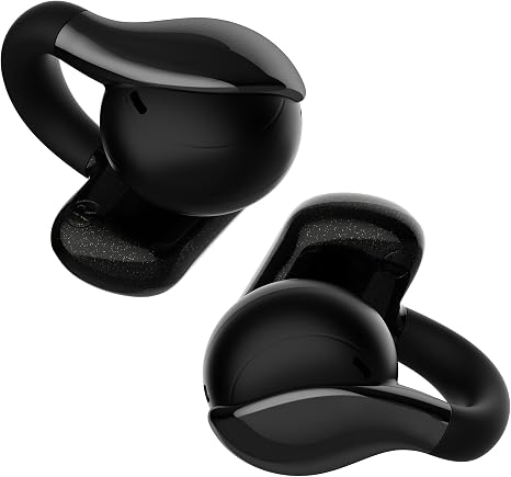 Oraolo Open Ear AC225 Earbuds, Stereo Sound, Bluetooth 6.0 Open Ear Headphones, Lightweight Comfort Clip-On Earbuds with ENC Mic for Clear Calls, 36H Playtime, Touch Control, IPX6 Waterproof