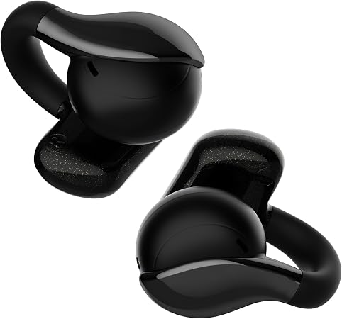 Oraolo Open Ear AC225 Earbuds, Stereo Sound, Bluetooth 6.0 Open Ear Headphones, Lightweight Comfort Clip-On Earbuds with ENC Mic for Clear Calls, 36H Playtime, Touch Control, IPX6 Waterproof