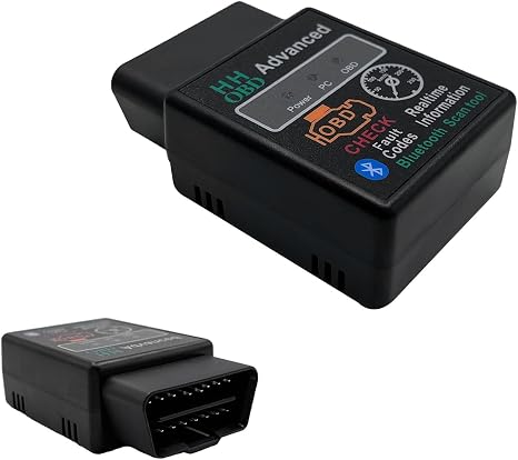 Dickno Bluetooth OBD2 Scanner for Car, Wireless Code Reader & Check Engine Diagnostic Scan Tools with Exclusive App, Universal Vehicle OBDII Adapter Compatible with iOS Android Windows