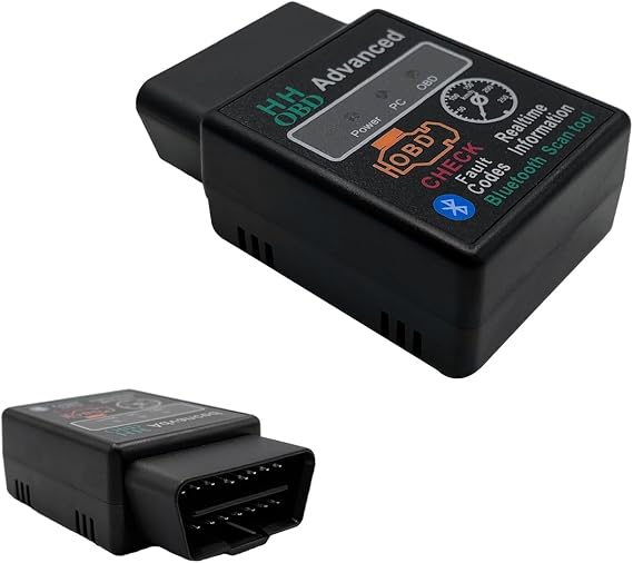 Dickno Bluetooth OBD2 Scanner for Car, Wireless Code Reader & Check Engine Diagnostic Scan Tools with Exclusive App, Universal Vehicle OBDII Adapter Compatible with iOS Android Windows