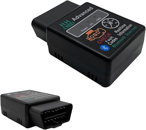Dickno Bluetooth OBD2 Scanner for Car, Wireless Code Reader & Check Engine Diagnostic Scan Tools with Exclusive App, Universal Vehicle OBDII Adapter Compatible with iOS Android Windows