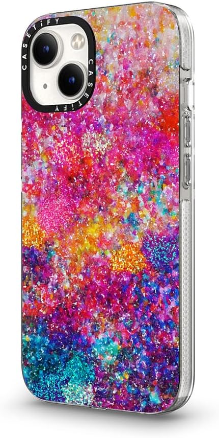 CASETiFY Clear iPhone 14 Case [Not Yellowing / 6.6 ft. 3X Military Grade Drop Protection/Compatible with Magsafe] - and We Danced Our Way Home - Clear