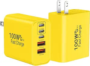 USB C Super Fast Charger Block, 100W USBC Charging Block Wall Plug Adapter