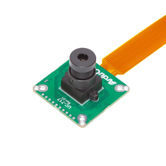 Arducam for Raspberry Pi Camera Module 60fps Global Shutter 1.58MP IMX296 Camera with M12 Lens Equipped with 15-22pin FPC Flexible Cable for Raspberry Pi 5, 3, 4 A/B