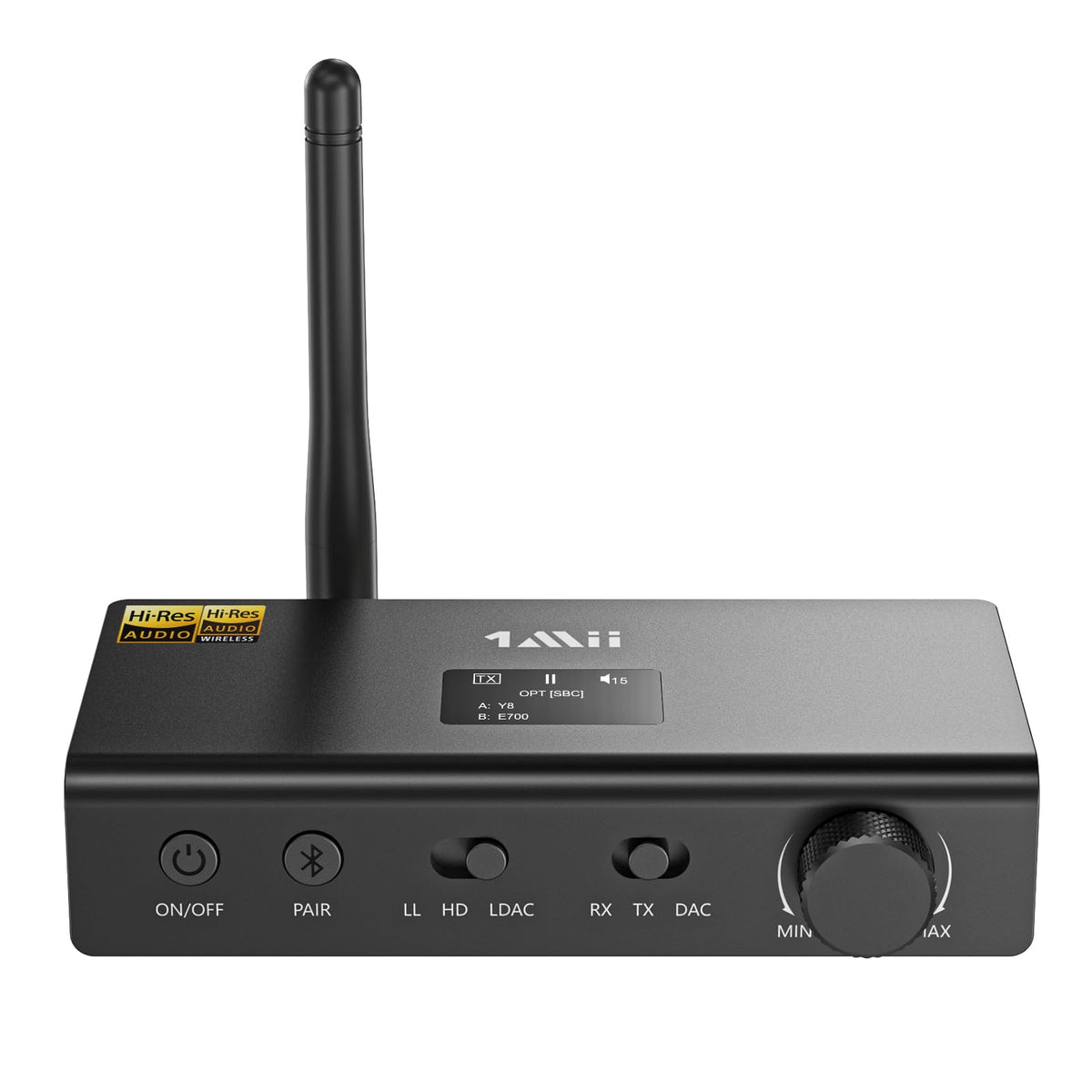 1Mii DS700 HiFi Bluetooth Audio Transmitter Receiver with LDAC