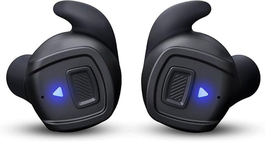 GLORYFIRE Shooting Ear Protection Earplugs, Bluetooth Hearing Protection Earbuds for Noise Reduction(Onyx)