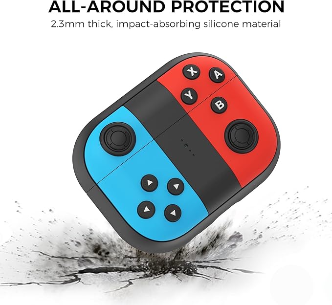 Silicone Airpods Pro 2 Case Protective Cover Skin Gamepad Design for Airpods Pro 2022