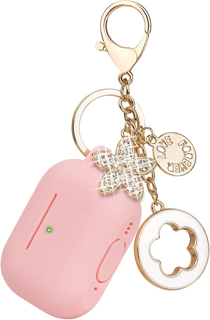 Case for Airpods Pro 2 Case with Cute Bling Keychain, Silicone Protective Case Cover for Airpods Pro 2nd Generation Case Earbuds Cases Women Girls