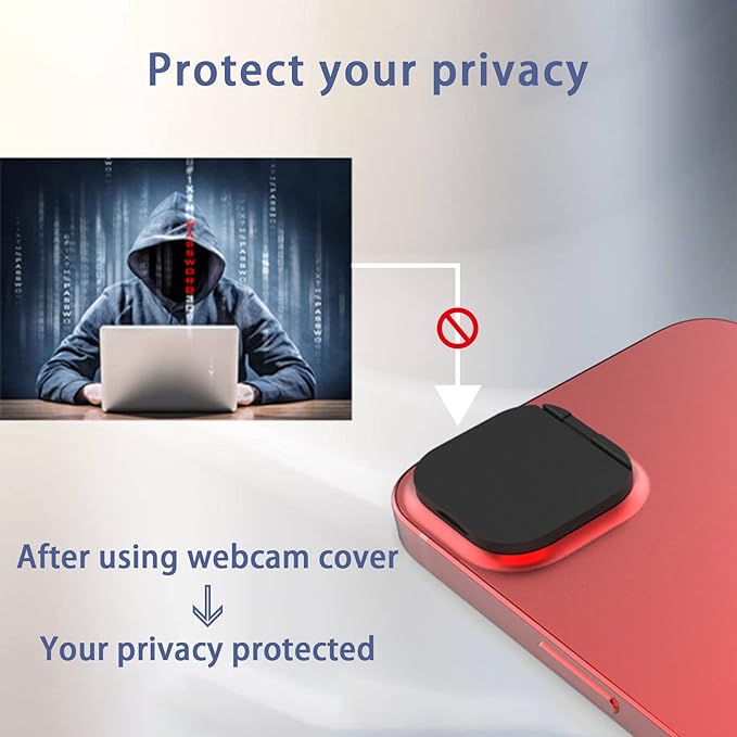 Phone Camera Lens Cover Compatible for iPhone 13/iPhone 13 Mini,Camera Lens Protector to Protect Privacy and Security,Strong Adhesive