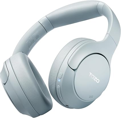 TOZO Hybrid Active Noise Cancelling Headphones, Hi Res Audio