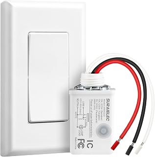 SURAIELEC Wireless Light Switch Kit with Receiver, 15A RF Remote Control - Image 1
