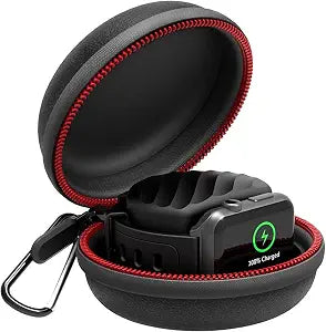 HALLEAST Travel Case for Apple Watch Charger, Portable Carrying Holder