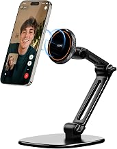 APPS2Car Magnetic Phone Stand for MagSafe, Adjustable Phone Holder for Desk - Image 1