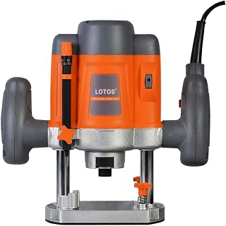 Lotos ER001 Electric Plunge Wood Router with Edge, 110/120V - Image 1
