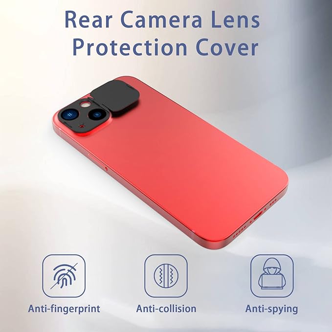 Phone Camera Lens Cover Compatible for iPhone 13/iPhone 13 Mini,Camera Lens Protector to Protect Privacy and Security,Strong Adhesive