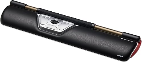 Contour RollerMouse Red Ergonomic Mouse for Shoulder Forearm Wrist Strain Relief for RSI Carpal Tunnel Centered Rollerbar 6 Customizable Buttons 10 Speed Settings Mac/PC Compatible Wireless - Regular - Image 1