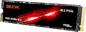 SIX X4000 PRO 256GB M.2 2280 SSD PCIe Gen3x4 NVME SSD Solid State Drive - Up to 3100MB/s Read Speed