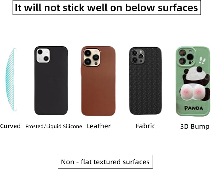 Macaron Solid Color Design Expandable and Collapsible Mobile Phone Grip Stand Holder for Phone Tablet Cell Phone Accessory, White