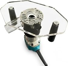 Router Base Plate Compatible with RT0701C&XTR01Z,6" x 10" Clear Acrylic - Image 1