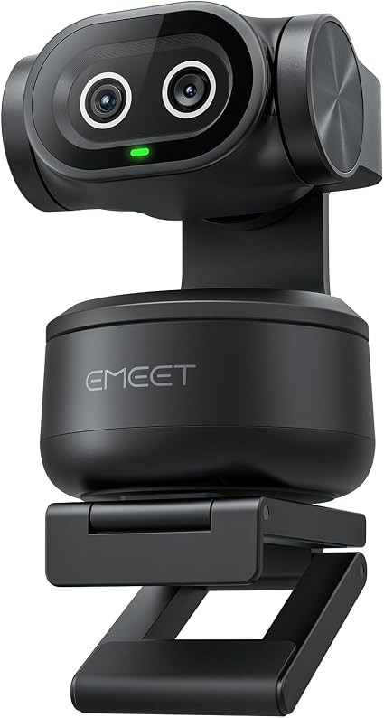 EMEET PIXY Dual-Camera AI-Powered PTZ Camera 4K, AI Tracking