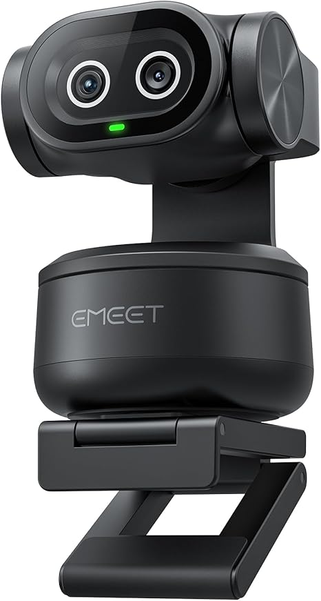 EMEET PIXY Dual-Camera AI-Powered PTZ Camera 4K, AI Tracking