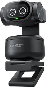 EMEET PIXY Dual-Camera AI-Powered PTZ Camera 4K, AI Tracking