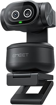 EMEET PIXY Dual-Camera AI-Powered PTZ Camera 4K, AI Tracking
