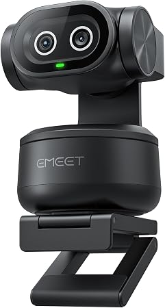 EMEET PIXY Dual-Camera AI-Powered PTZ Camera 4K, AI Tracking
